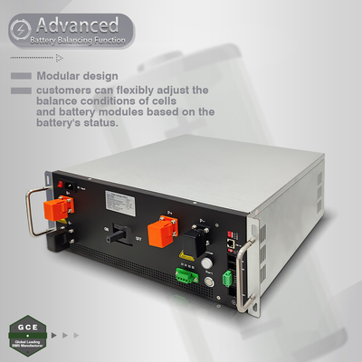 GCE 480V 250A BMS λύση, 4U Master Slave σύστημα διαχείρισης μπαταρίας