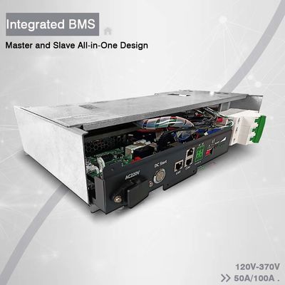 Ενσωματωμένο 40s Bms για Lifepo4 μπαταρία 128V 100A 50A Canbus Rs485