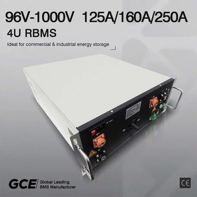 160S Ηλιακό σύστημα μπαταρίας, 512V 250A υψηλής τάσης Master Slave BMS