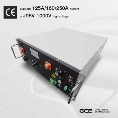 GCE 576V 125A BMS 4U Master Slave BMS έξυπνη ισορροπία