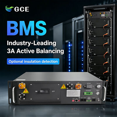 3U High Voltage Rack BMS 176S 563.2V 125A για ηλιακή φωτοβολταϊκή αποθήκευση, υποστήριξη UPS και μικροσύνδεσης