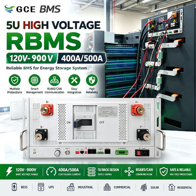 Battery Storage BMS Energy Storage BMS 224S716.8V 400A Battery Management System High Voltage BMS For UPS ESS Lifepo4 Battery