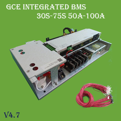 Σύστημα διαχείρισης μπαταριών 96V-192V υψηλής τάσης Bms 30s-60s 50A